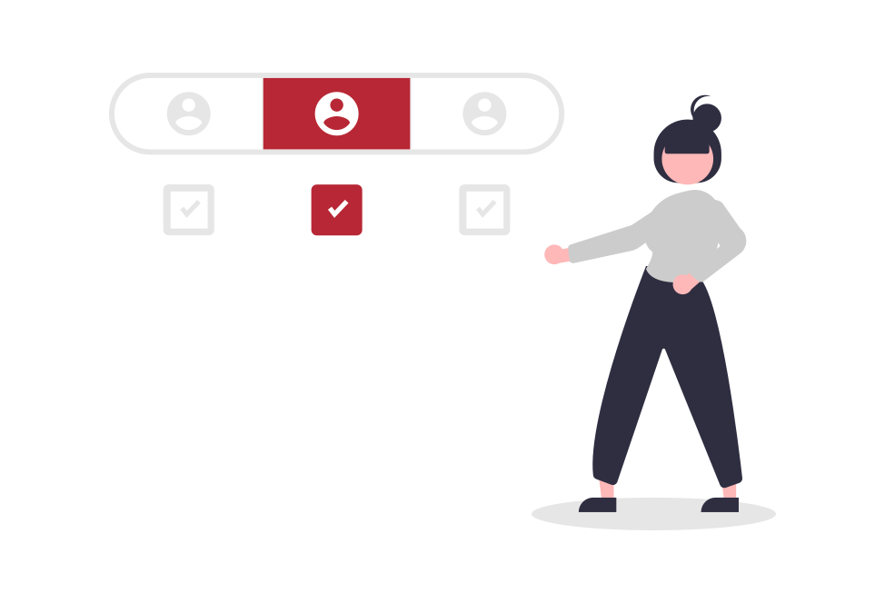 choix des utilisateurs Choice of users on a PIM