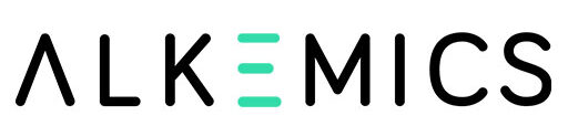 Logo Alkemics, plateforme de partage de données produits entre marques et distributeurs comme E.Leclerc, Carrefour, Auchan…