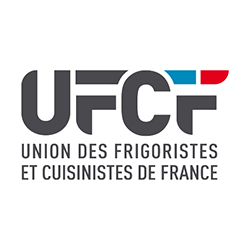Logo UFCF - Union des frigoristes et cuisinistes de France ; client d'Interactiv' Technologies