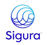 Logo de l'entreprise Sigura Water, cliente d'Interactiv' Publisher