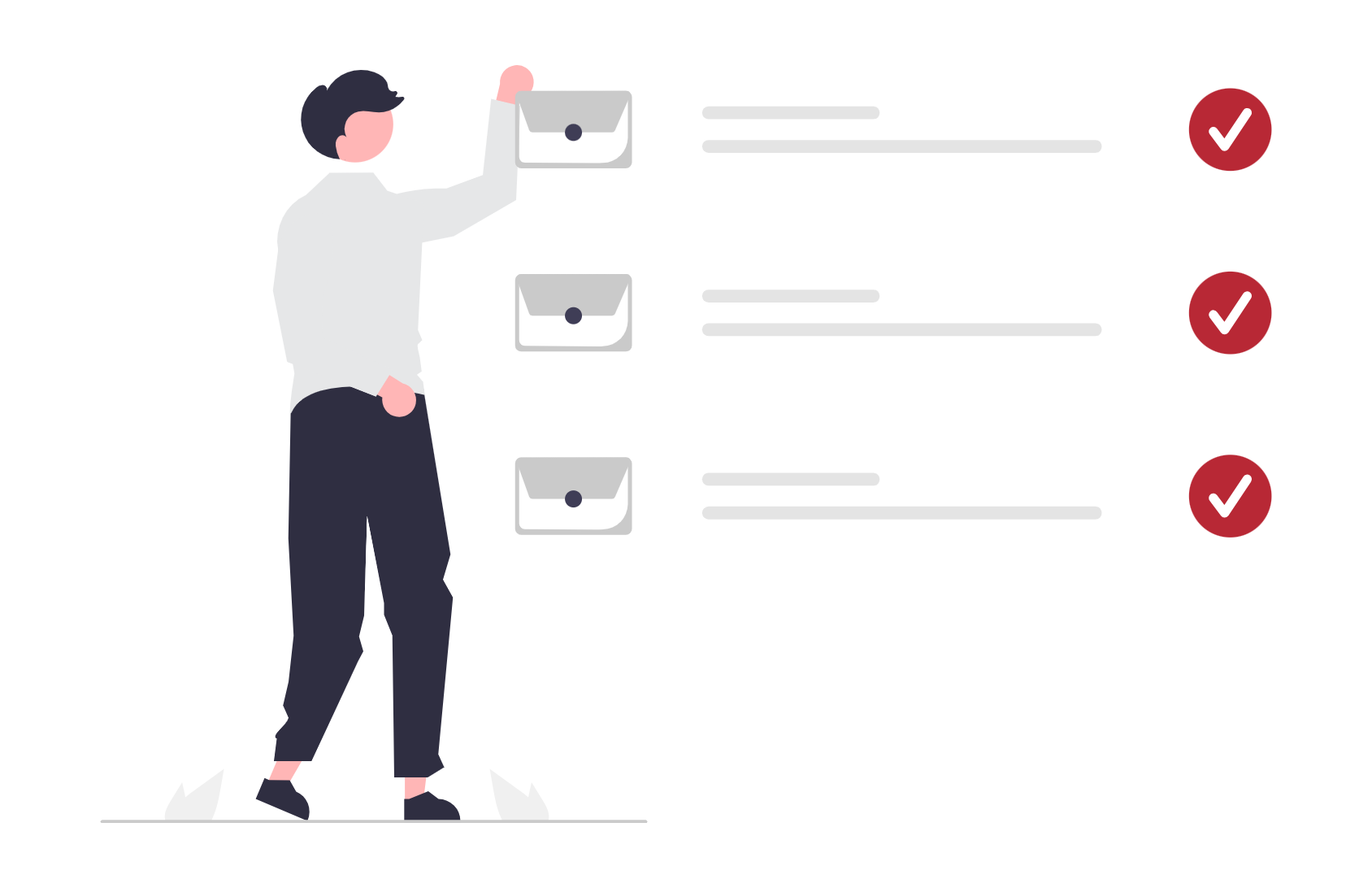 Loss of marketing information through email exchanges