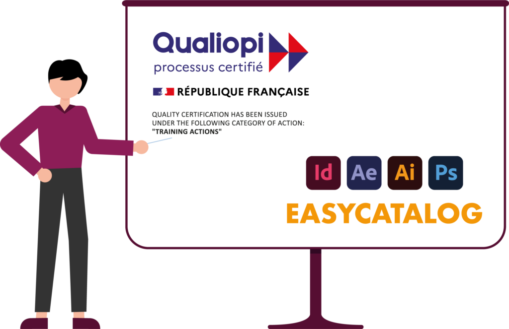 Un savoir-faire pédagogique EasyCatalog et InDesign transmis par les formateurs certifiés d'Interactiv' Technologies