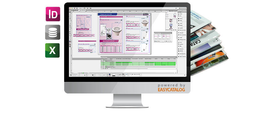 Import and update your data directly on your document with InDesign and EasyCatalog